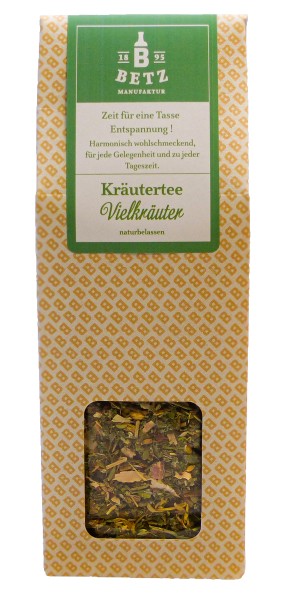 Kräutertee "Vielkräuter", 60 g in Präsentkartonage