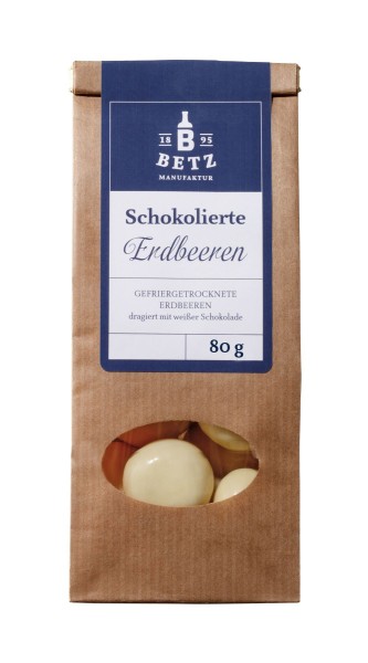 Schokolierte Erdbeeren, 80 g