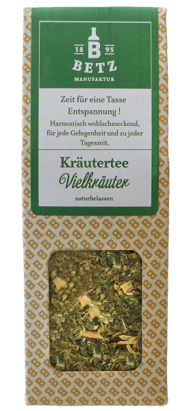 Kräutertee "Vielkräuter", 40 g in Präsentkartonage