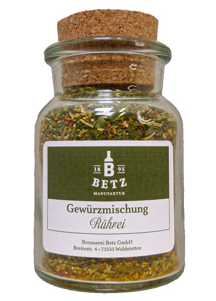 Gewürzglas mit Korken Rührei Gewürzmischung 70 g