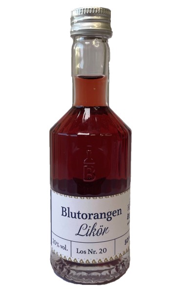 Tastingflasche 50 ml Blutorangenlikör